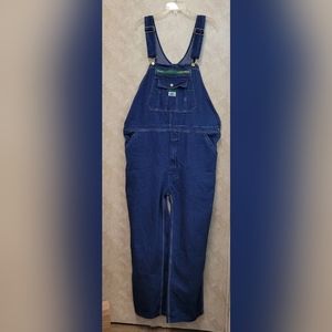 VINTAGE STYLE LIBERTY OVERALLS 42X30 BIB DENIM